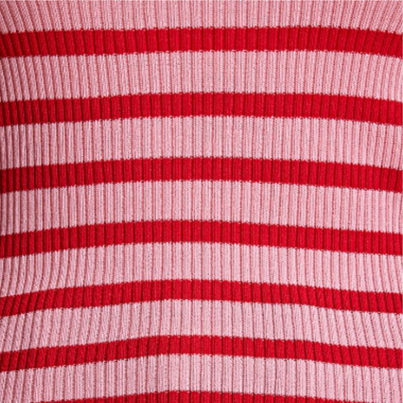 Spao STripet Ribbestrikket Slim KniT  Spkwc26g91 T