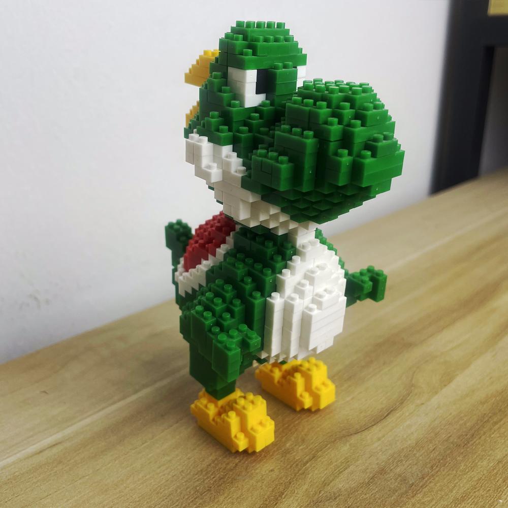 Dinosaur Building Blocks Toys Set: Green Velociraptor and Tyrannosaurus, Embark on Prehistoric Adventures: Perfect Gift