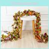 Elegant Autumn Small Peony Ivy Leaf Vine Fake Plant Garland For Home Dcor