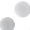 2 White Foam Balls, Art Projects, Ball Decoration, Kids Craft Balls for Flower Arrangements,