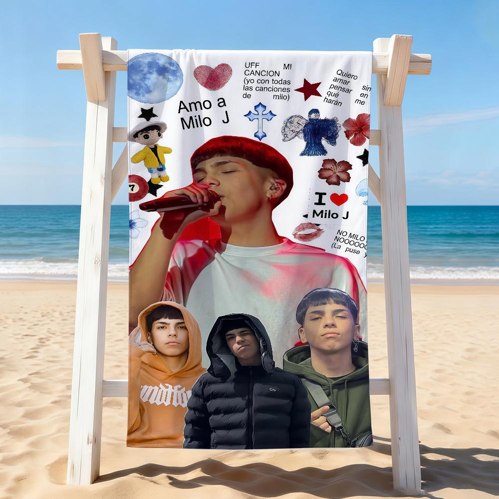 Argentine rapper M-Milo J Towel Drying Bath Towel Applicable To Light Swimming Camping Yoga Beach Out