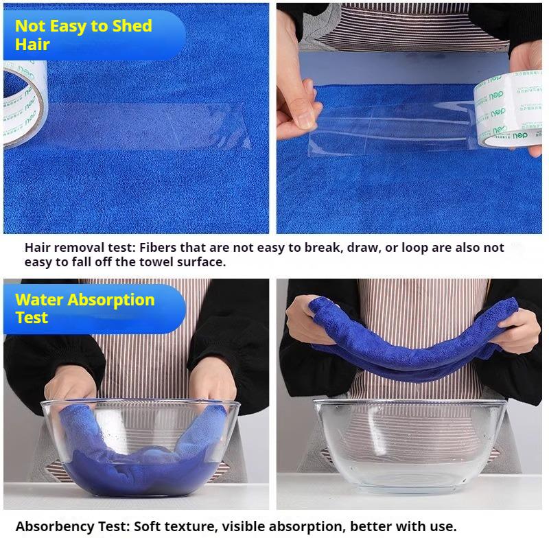 1/3Pcs Microfiber Towels Car Wash Drying Cloth Towel Household Cleaning Cloths Auto Detailing Polishing Cloth Home Clean Tools