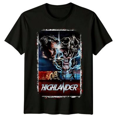 Highlander (1986) Movie Poster Inspired T-Shirt Retro Tee Unisex