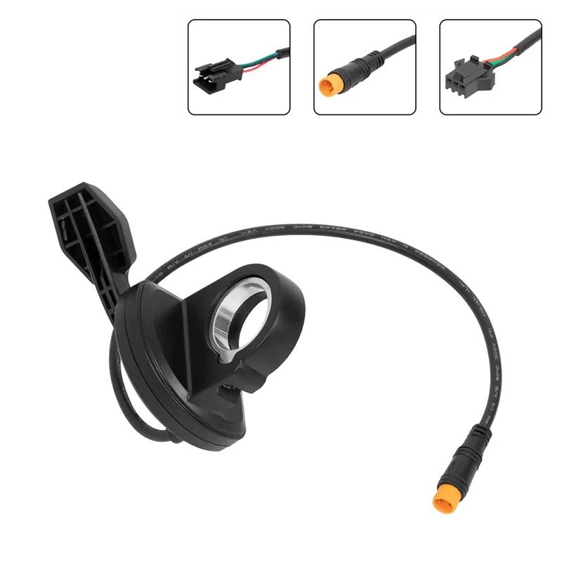 Acceleratore Universale per E-Bike 108X Acceleratore a Dito Destro 12V-72V Acceleratore per Bicicletta Elettrica Tensione Impermeabile Acceleratori a Pollice