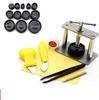 Watch Back Press Tool Set Nylon Prevent Slip Fitting Dies Nylon Watch Case Closer Watch Repair Tool Kit for Watchmaker 12pcs