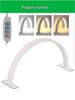 LED Half-Moon Nail Lamp: Curved Eye-Protection Light for Beauty Salons