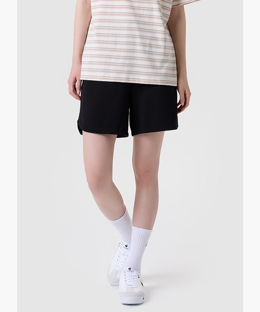 LECOQ Women'S Cool Tension Length Loose Fit Shorts - Black Qr222Ohp61