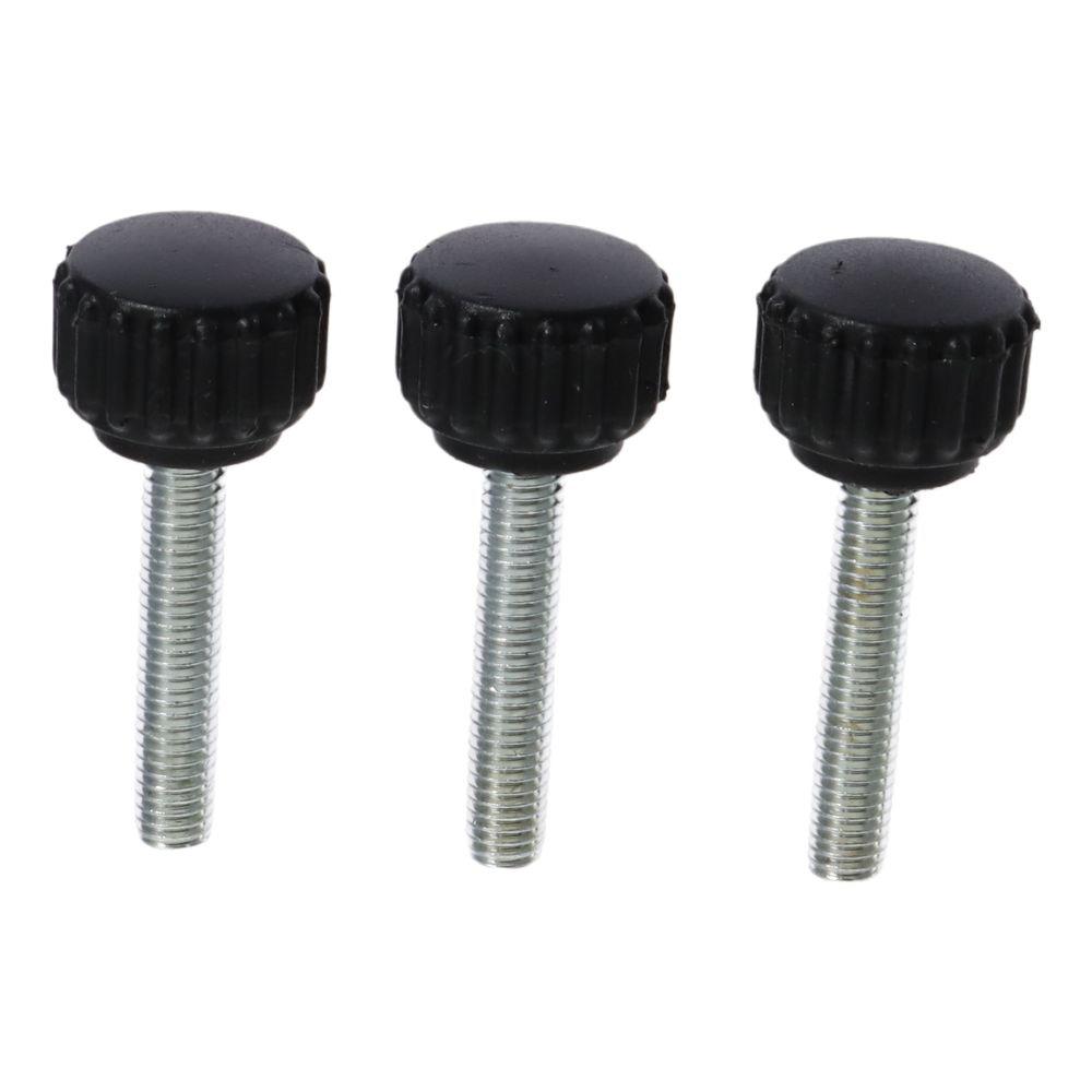 8Pcs M5 Clamping Knobs Male Thread Length Screw Durable Knurled Thumb Screws  Furniture