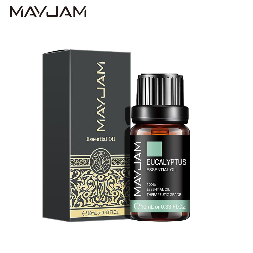 MAYJAM 10ml/30ml/100ml Eucalyptus Plant Essential Oil for Humidifier Fragrance Air Freshening Purify the Air Bactericide Water Soluble Oil