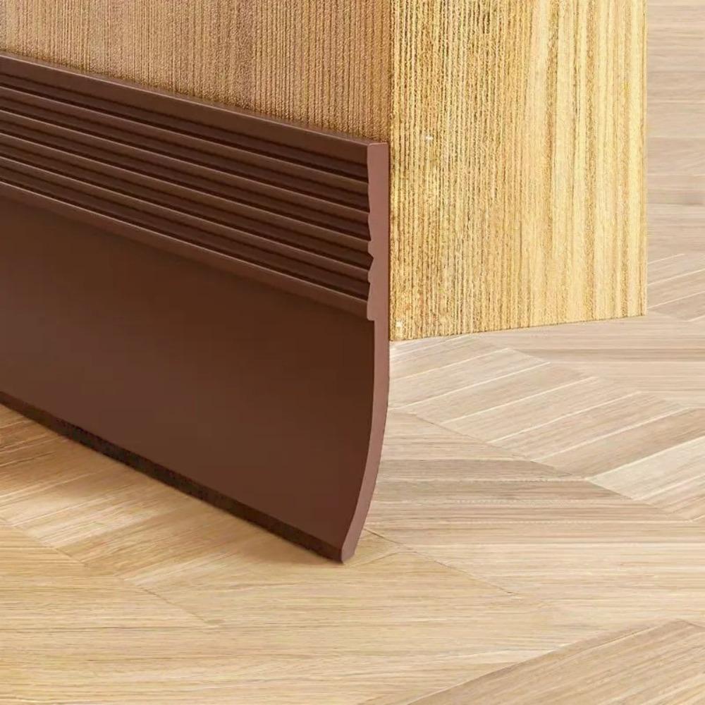 Soundproof Door Bottom Sealing Strip Insect Prevention Self-adhesive Draught Excluder Home 100cm Weather Stripping Dorm