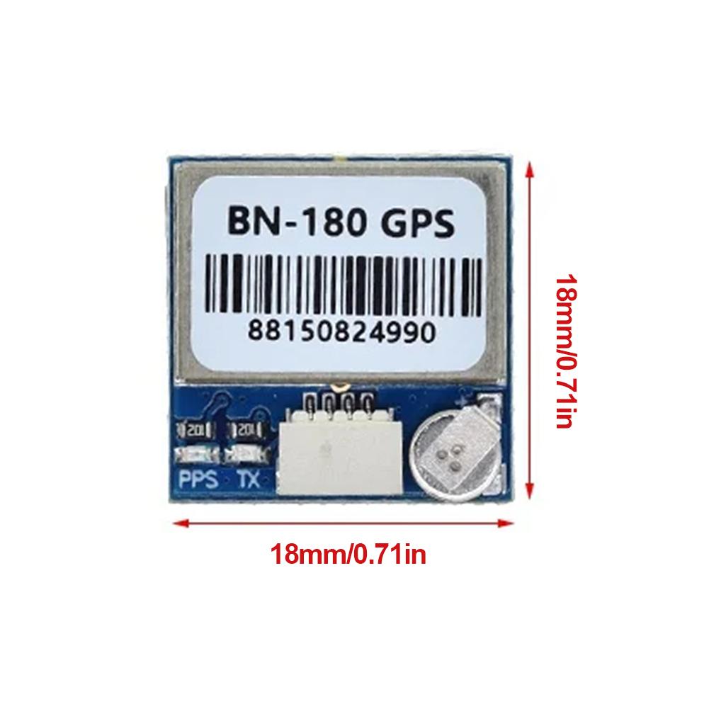 BN220 BN180 BN-880 GPS Receiver Module 3.0V-5.0V TTL Level GPS Module Built in Antenna for RC Racing FPV Drone Quadcopter