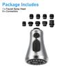 Pull Down Spray Head for Kitchen Faucet 3 Modes Kit