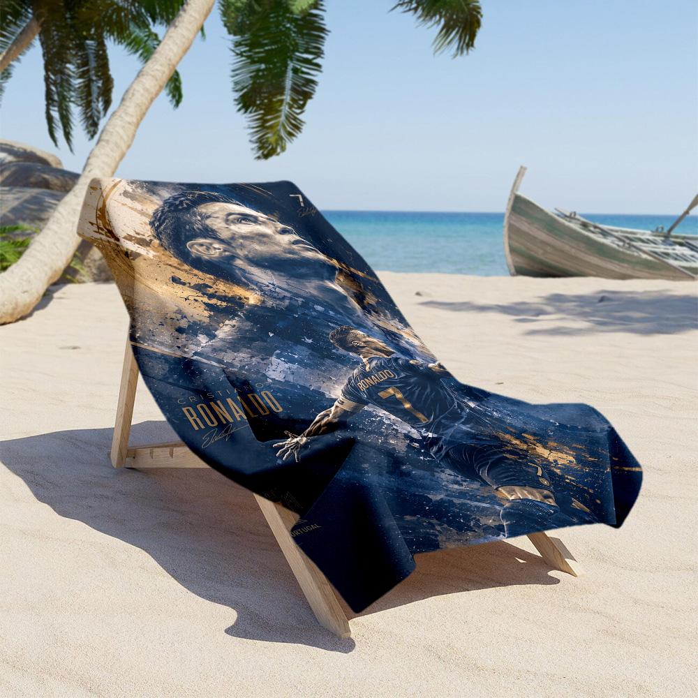 Dynamic Cr7 Action Beach Towel Quick-Dry Soft Microfiber Comfortable Lightweight