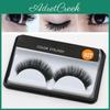 027 Natural Long False Eyelashes Bulk Wholesale 2000 Pairs Handmade Cotton Stem Fake Eyelashes