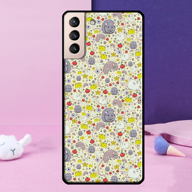 Mouse Rat Phone Case For Samsung Galaxy S24 Ultra S25 Ultra S9 S10 S20 S21 S22 Plus S23 S24 FE Cover