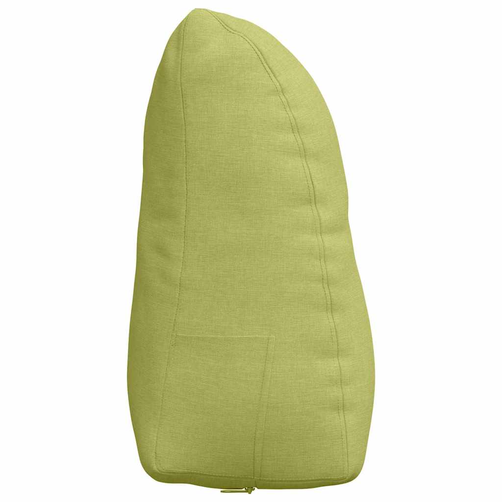 Back Cushion Light Green 45 x 24 x 50 cm Fabric