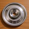 1Pcs Stainless Steel Oil Container Lid Seasoning Pot Cover Sturdy Leak Proof Kitchen Tool 10Cm Household Use Pot Lid