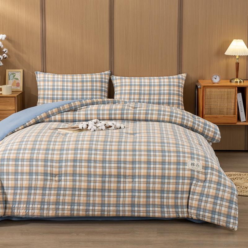 Class A Thickened Xinjiang Cotton Quilt for Home & Dormitory – Four Seasons Use