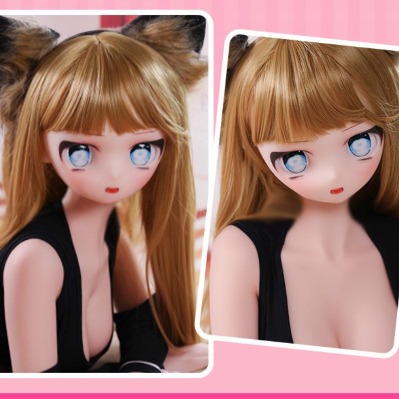 100cm Men's Sex Doll Cosplay Kitty Catwomen Anime Vagina Sex Masturbation Cup Adult Erotic Sex Toy