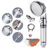 Hongdec Bathroom Accessories High Pressure Shower Filter Head Handheld Rain Showerhead Water Save Modern Design Chrome Shower
