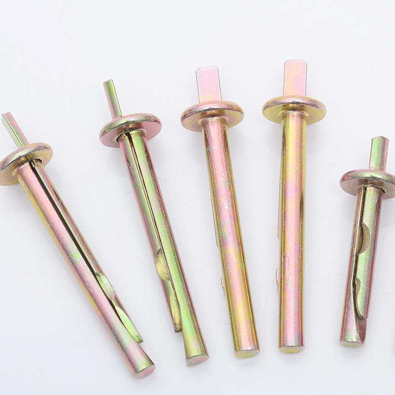 Zinc-Plated M6 Expansion Bolt Anchor with Nail