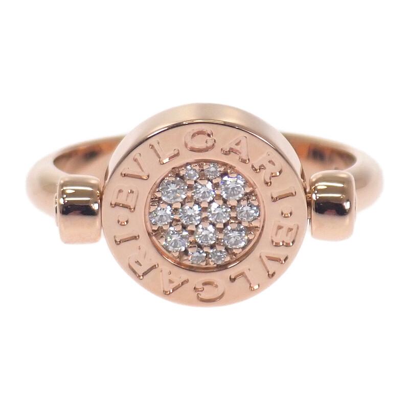 

BVLGARI 350539 #11(JP Size) ring K18 Pink Gold/diamond Women
