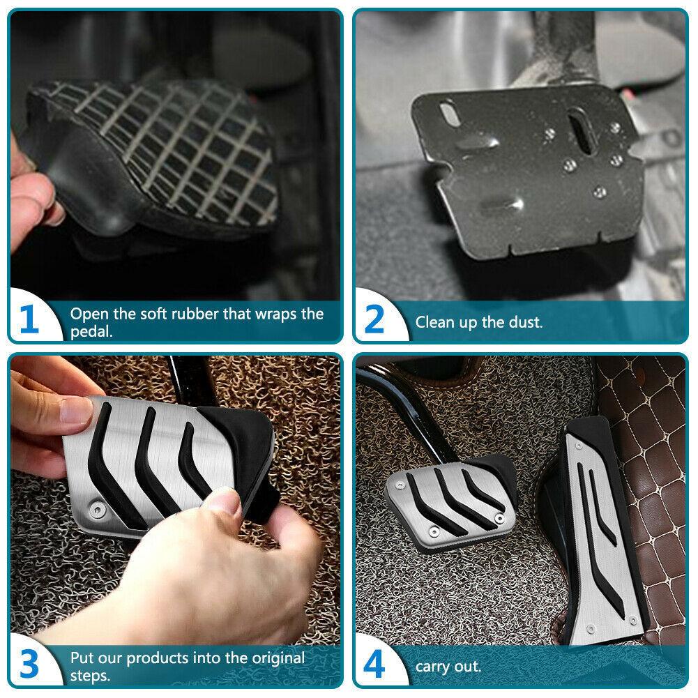 Brake Accelerator Fuel Car Pedals for BMW E90 E91 3 Series for BMW F30 F31 3 Series M3 M4 E90 F20 F21 F32 Foot Rest Brake