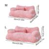 Warm Winter Warm Cat Nest Plush Kitten Puppy Sleeping House Soft Cat Bed Sofa  Spring