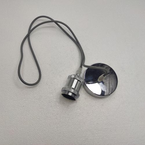 Edison Retro Aluminium Lampenfassung Hängedraht E27 Munddrehlampe Zubehör DIY Imitation Kupfer Schalterleiste Lampenfassung