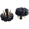 8Pins Bakelite Tube Socket Octal Pin-Plug Base GZS8-B For KT66 KT88 6SL7 6SN7 Vacuum Tube Audio  Electrical Equipment