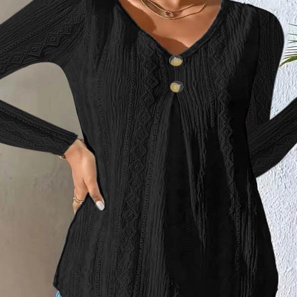 

Новая однотонная повседневная модная футболка с V-образным вырезом для женщин XXL чёрный