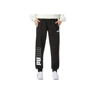 Logo Print Sportliche Freizeithose Damen Unterteile Schwarz 678718-01