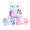 25cm Kawaii Kreskówkowa Lalka Salamandra Axolotl Pluszowa Zabawka Wypchane Zwierzątko Pluszaki Lalka Dziecko Dzieci Prezent Urodzinowy Wystrój Pokoju
