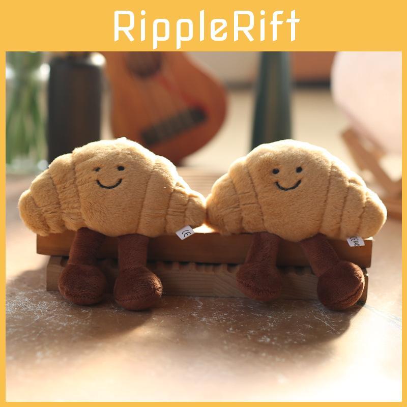 Plysch Jellycat Croissant Leksak Nyckelring Gosedjur Väskdekoration Gåva Till Barn