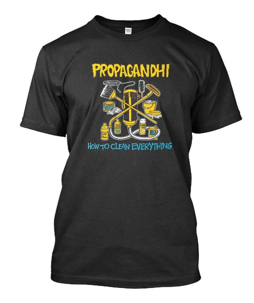 Propagandhi How to Clean Everything Old School Folk MAN WOMAN T-Shirt S to 5XL Unisex T-Shirt L