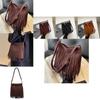 2023 Trendy Korean Style Fringed Shoulder Bag With Soft Polyester Material For Women