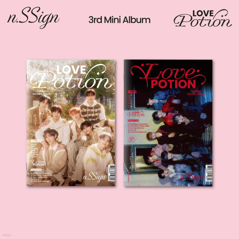 

n.SSign - 3rd Mini Album: Love Potion [1 out of 2 randomly sent]