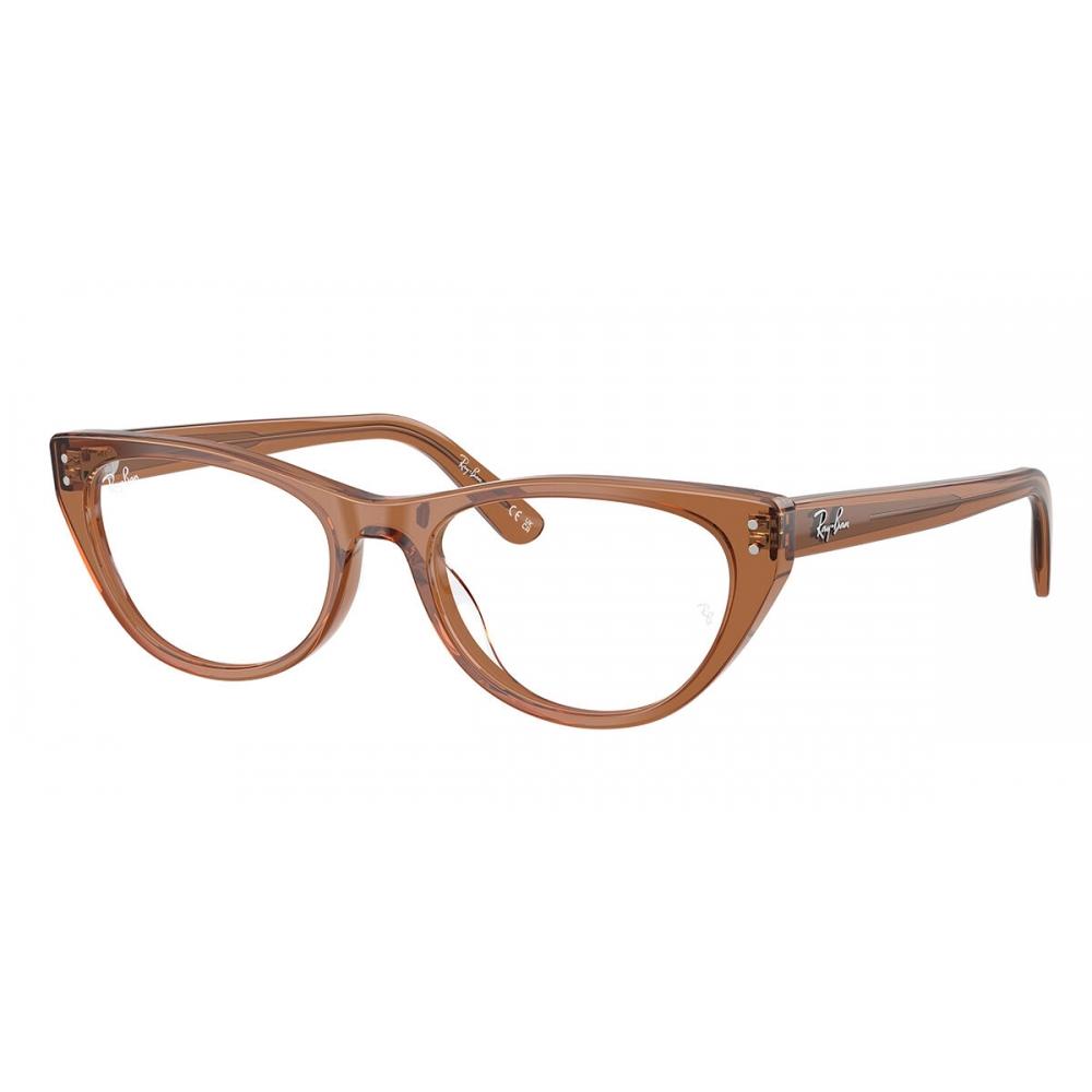 

Очки Ray Ban Rx5449d Asian Fit 8201 Женские Transparent Brown/54-18-145