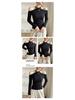 Autumn/Winter One-Shoulder Halter Slimming Long-Sleeve Women's Shirt