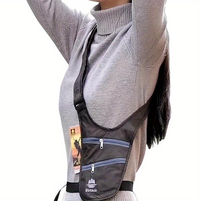 Anti-theft Sports Waist Bag Waterproof Lightweight Run Waist Pouch Portable Adjustable Strap Invisible Belt Bag Travel