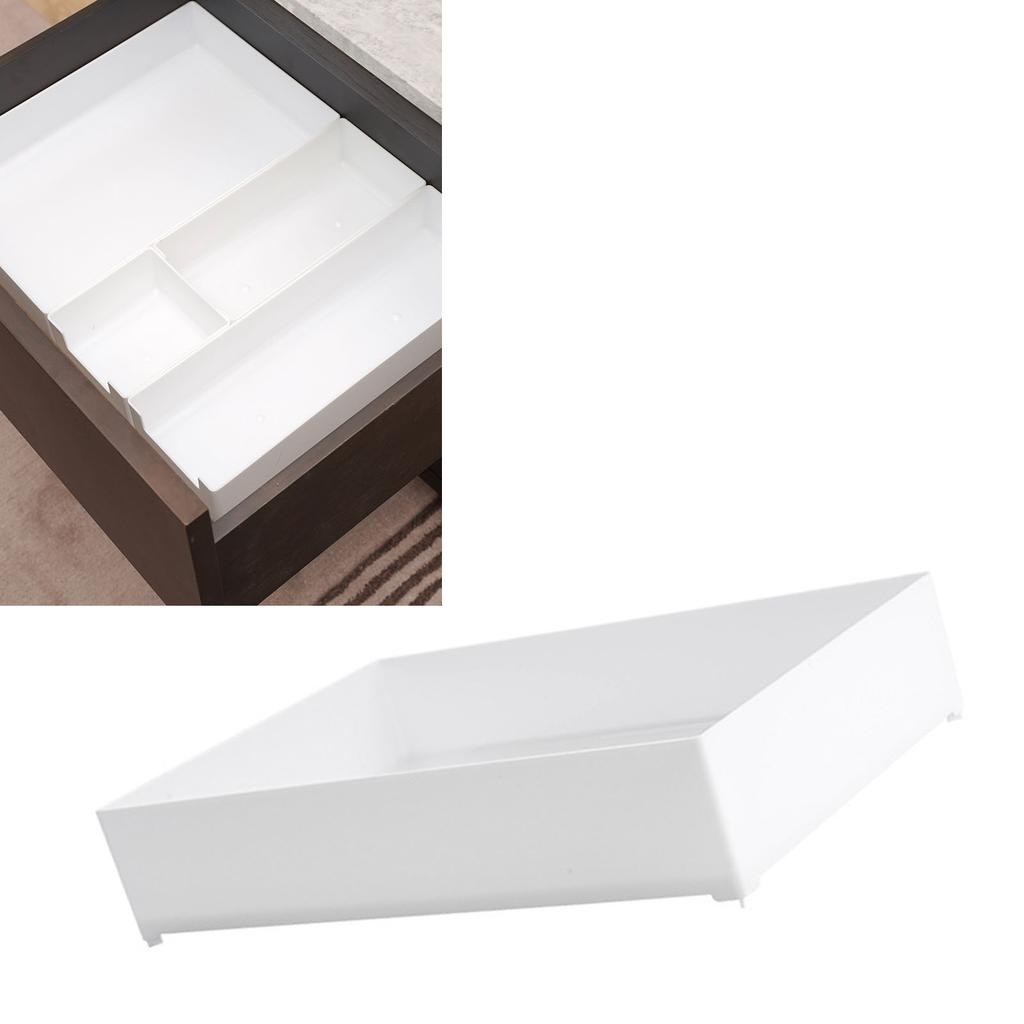 Desktop Storage Box Multifunctional Decorative Large Capacity PP Cosmetics Storage Box Desk Organizer
