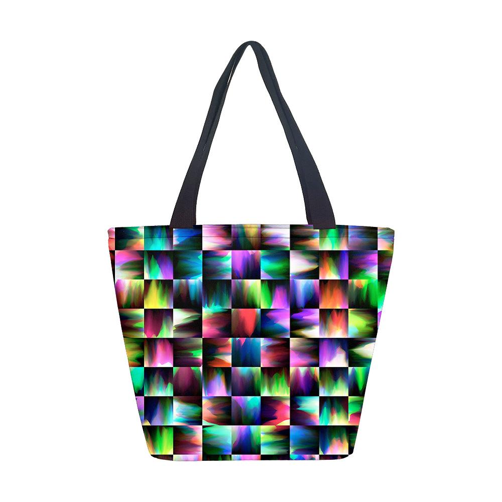 Women's Handbag No Theme Girl Shoulder Bag Printed Canvas Bag Fashion Trend Large Capacity Tote Bag