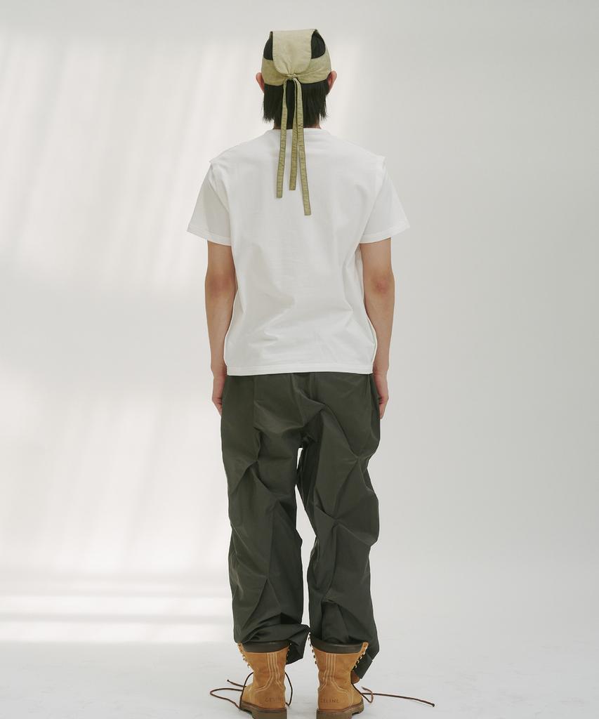 AEGO FREEDOM LAB Deep Grunge T-Shirt_White