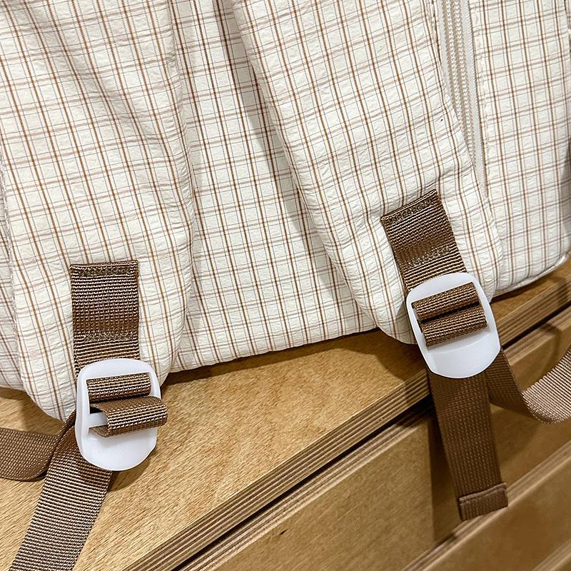 Rucksack Student Gestreift Rucksack mit großer Kapazität