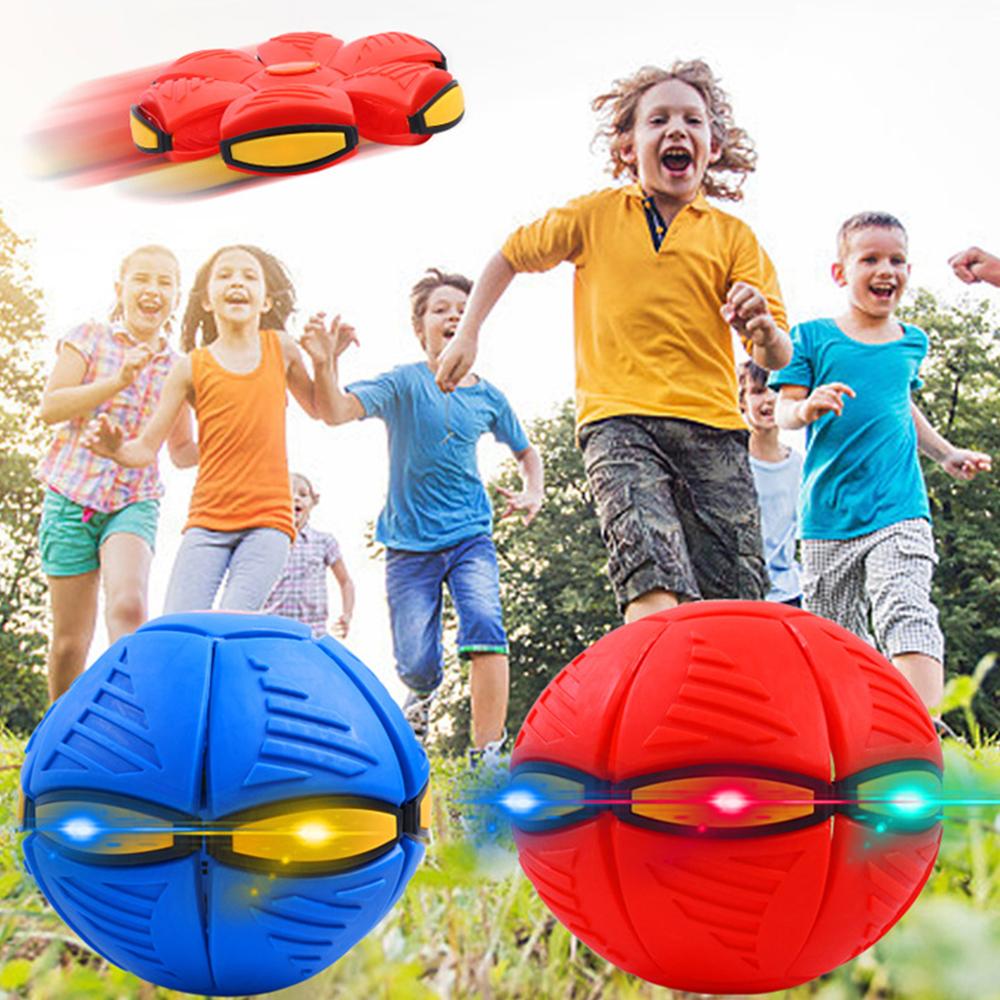 Ball Thickened Elastic Step Ball Decompression Toy New Foot Step Deformation With Light Parent Child Interaction 0601