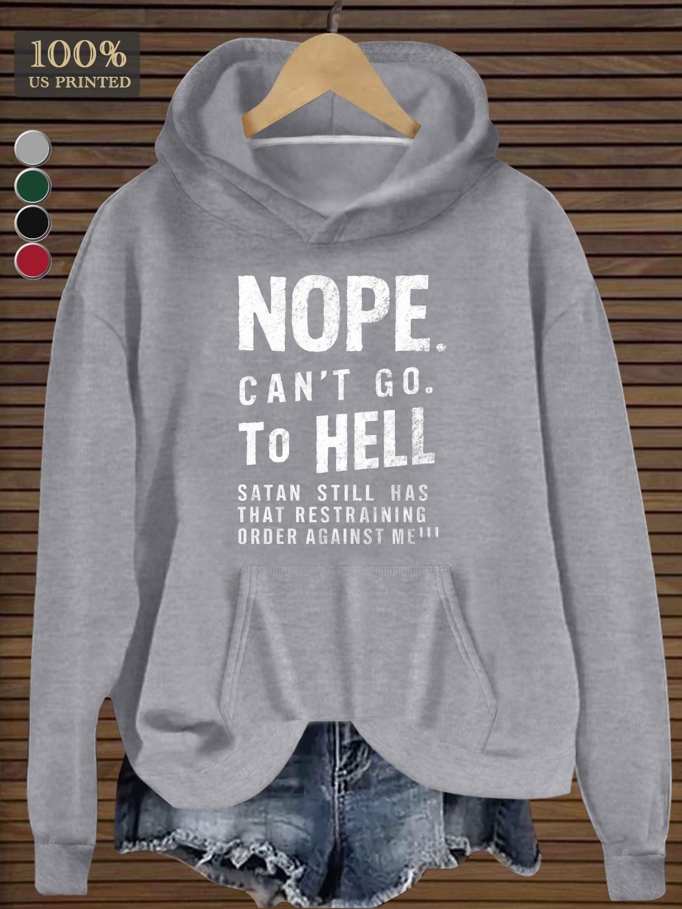 

НЕТ адские женские худи XXL серый