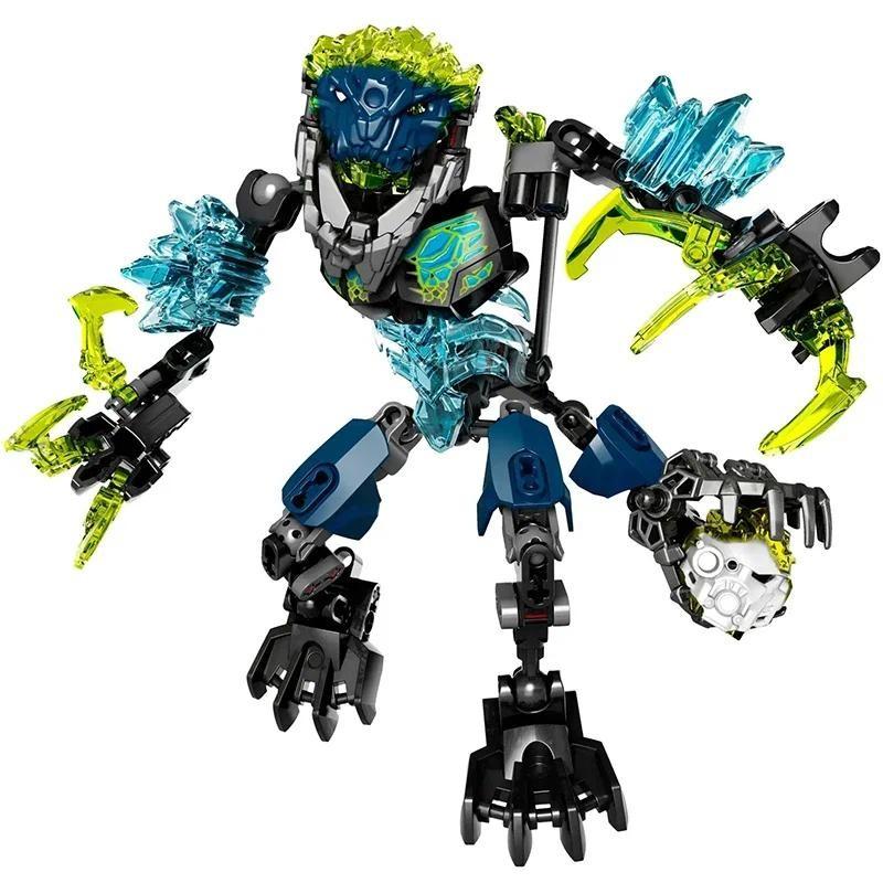 Bionicle Guerrieri Teschio Action Figure Collezione Blocchi da Costruzione Umarak Uxar Maschera Maestro Bestia Tempesta Anime Mattoncini Giocattolo Regali per Bambini