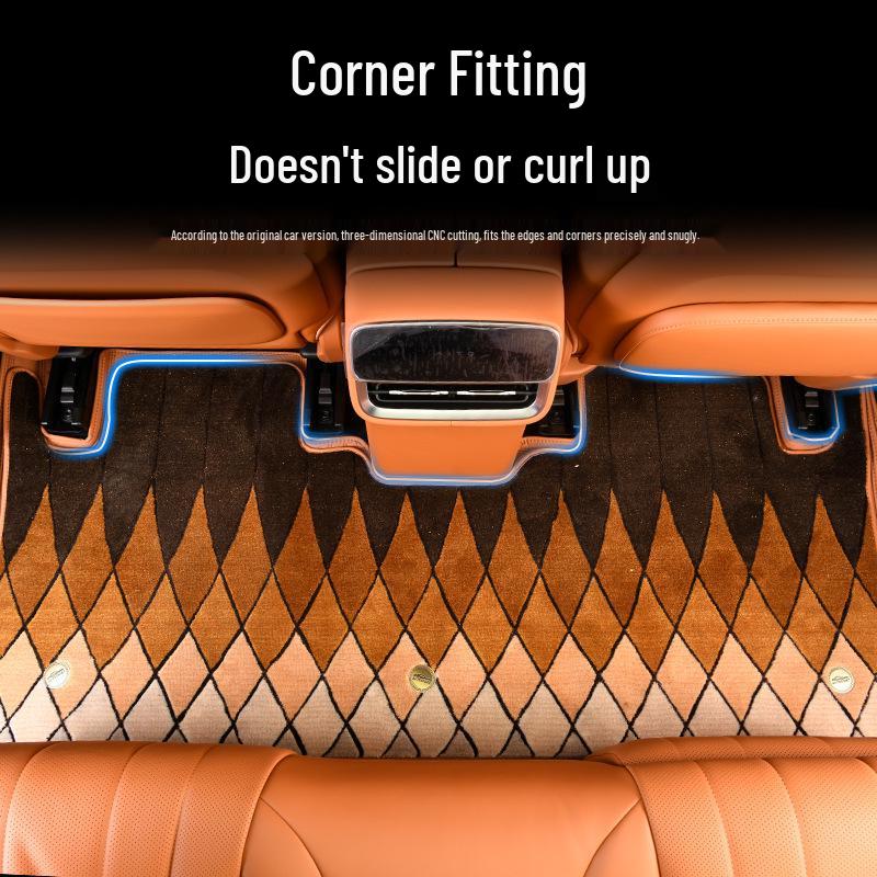 AITO M8 Floor Mats: Premium Aviation Soft Padding for Complete Interior Decoration and Protection