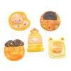 Medium Cat Snack Cookie Resin Accessories: Cream Glue DIY Clips, Hair Ties, Shoe Buckles, Water Cup Materials.
