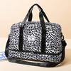 Borsa da Viaggio Stampata alla Moda Borsa da Viaggio di Grande Capacità Borse per Viaggi a Breve Distanza Stampa Leopardata Borse da Donna per il Tempo Libero Borse per la Conservazione delle Vacanze